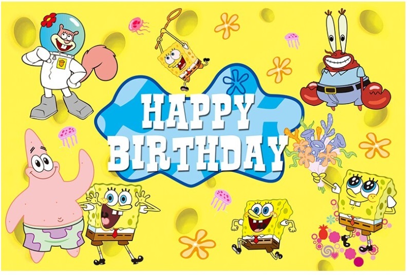 Detail Spongebob Birthday Clipart Nomer 13
