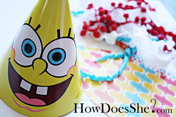 Detail Spongebob Birthday Hat Nomer 32