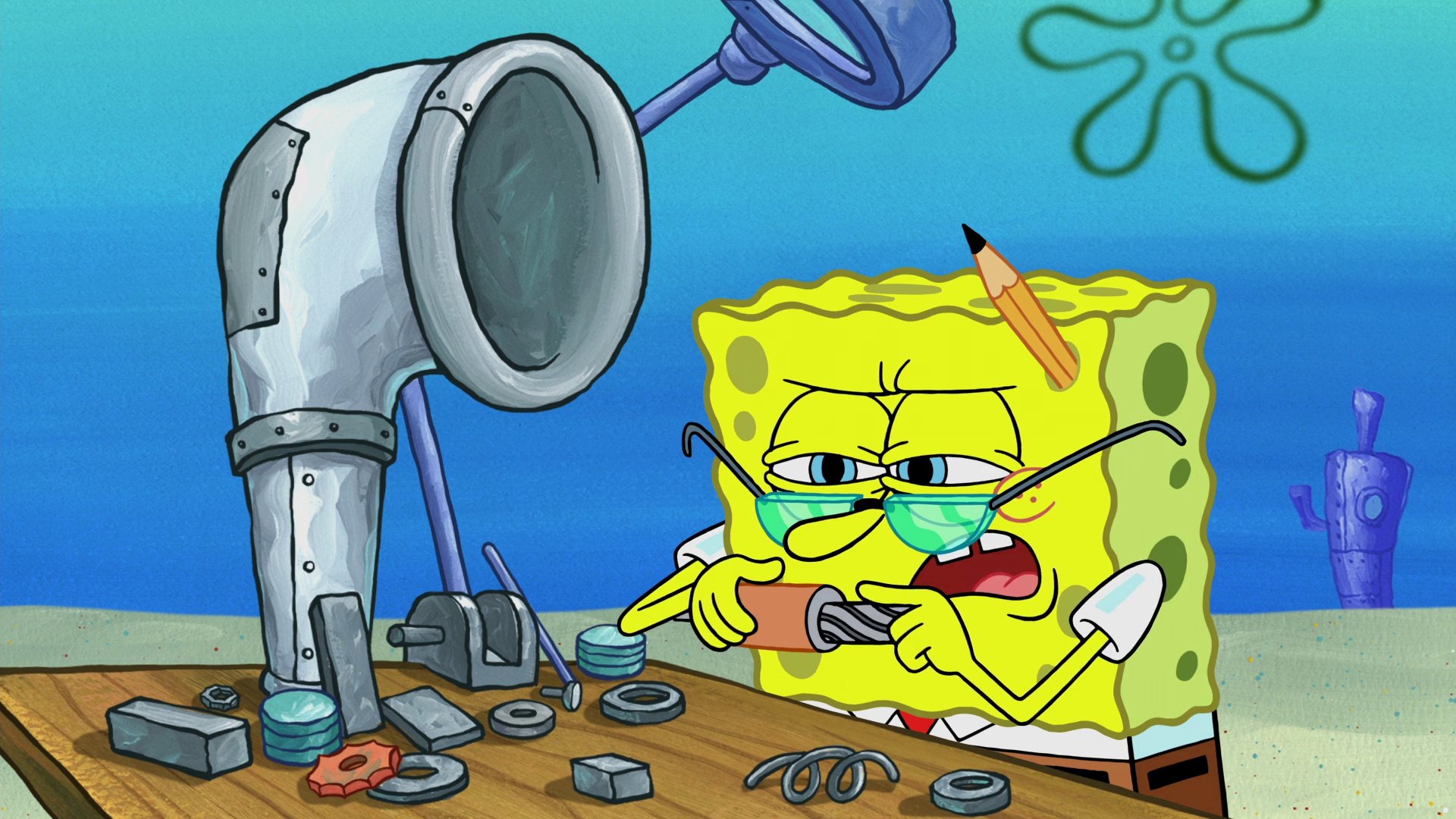 Detail Spongebob Broken Alarm Nomer 37