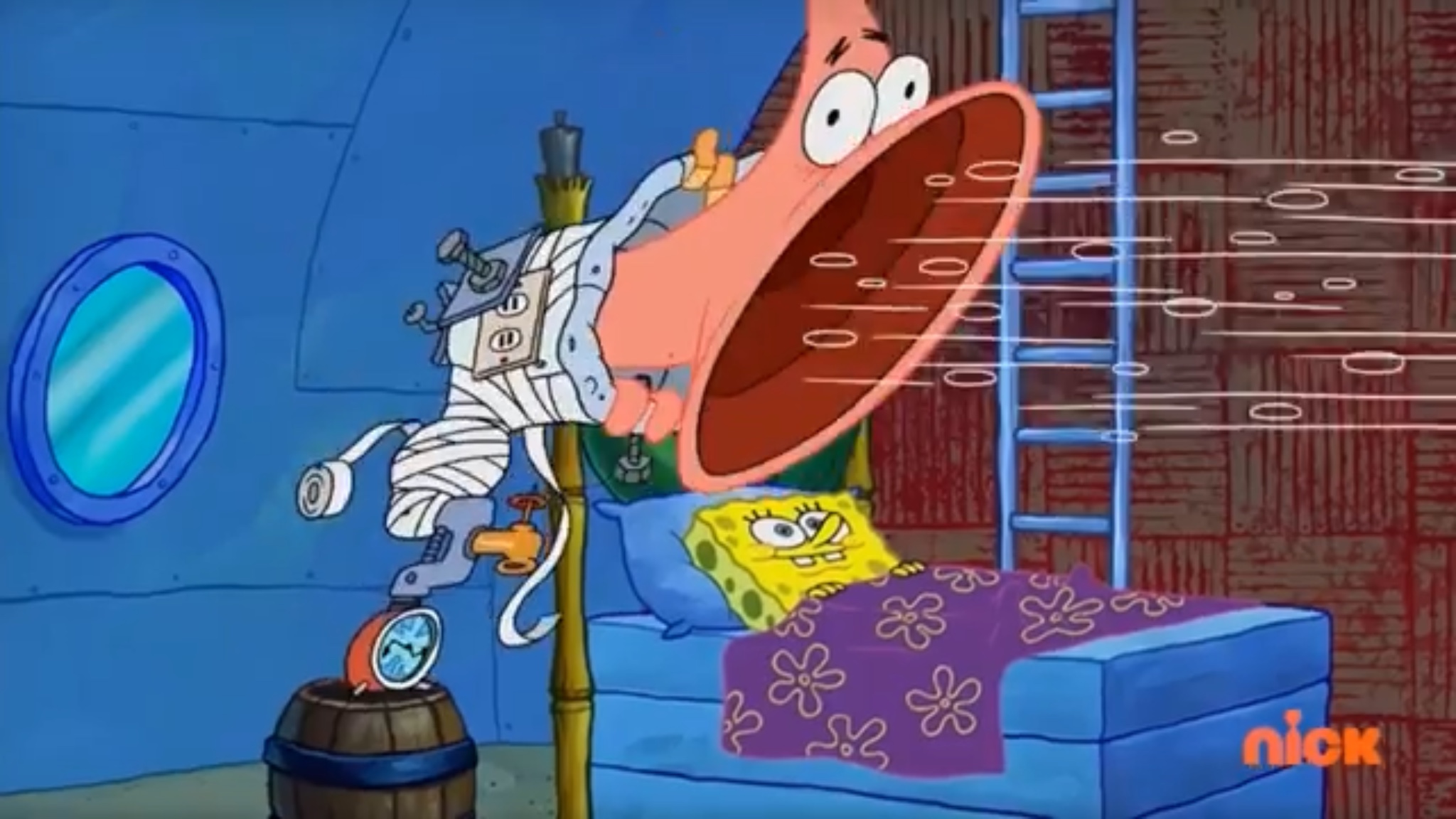 Detail Spongebob Broken Alarm Nomer 5