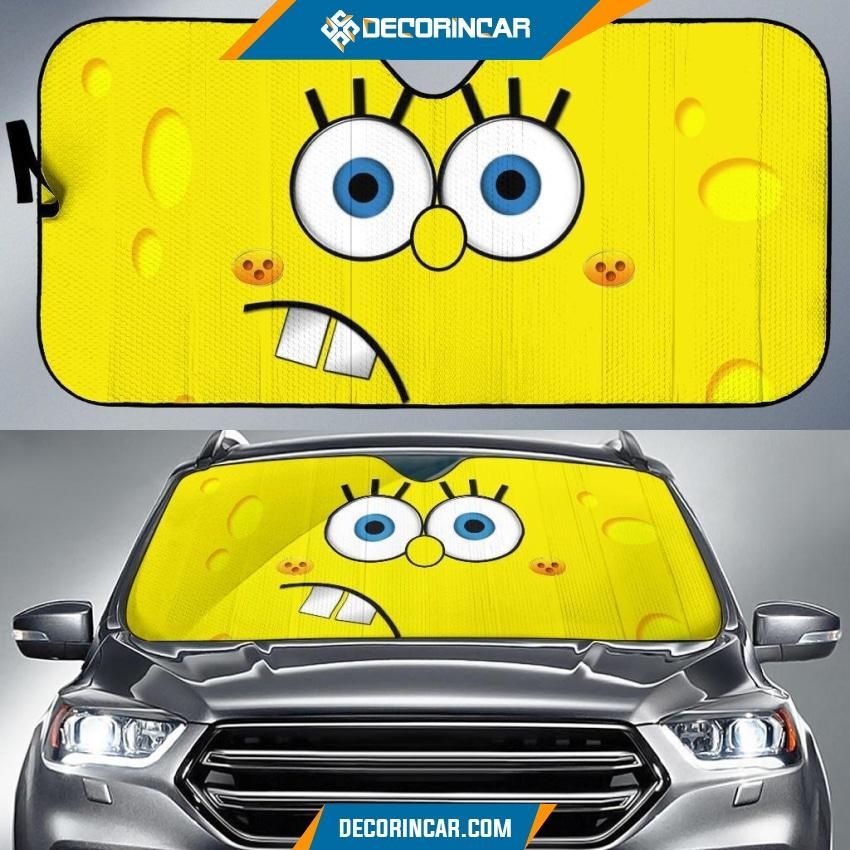 Detail Spongebob Car Sun Shades Nomer 10
