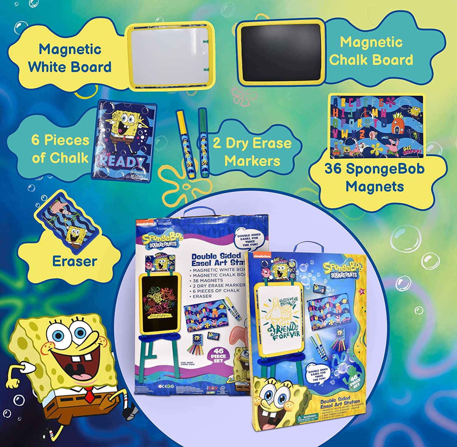 Detail Spongebob Chalk Art Nomer 36