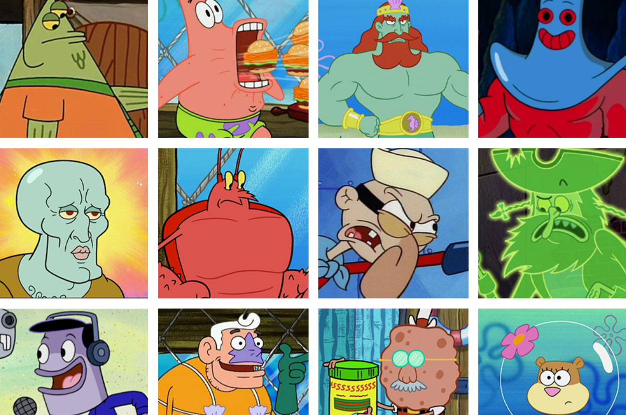 Detail Spongebob Characters Pictures Nomer 53