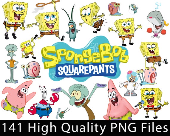 Detail Spongebob Characters Transparent Background Nomer 53