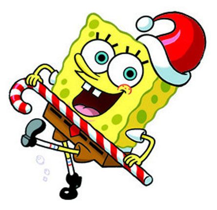 Spongebob Christmas Clipart - KibrisPDR