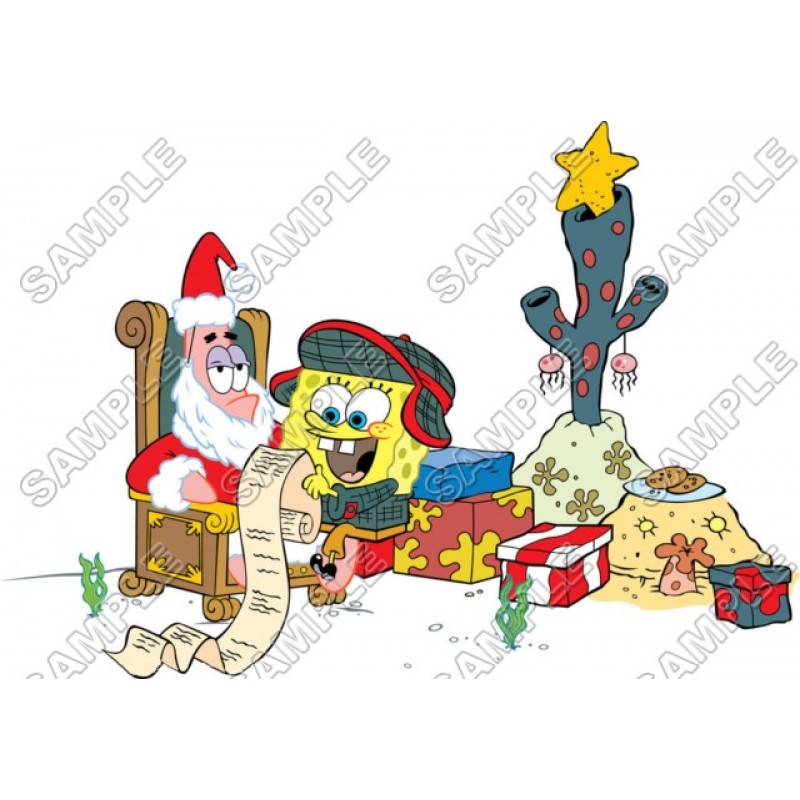 Detail Spongebob Christmas Clipart Nomer 34
