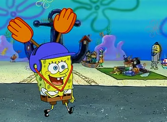 Spongebob Clapping Hat - KibrisPDR