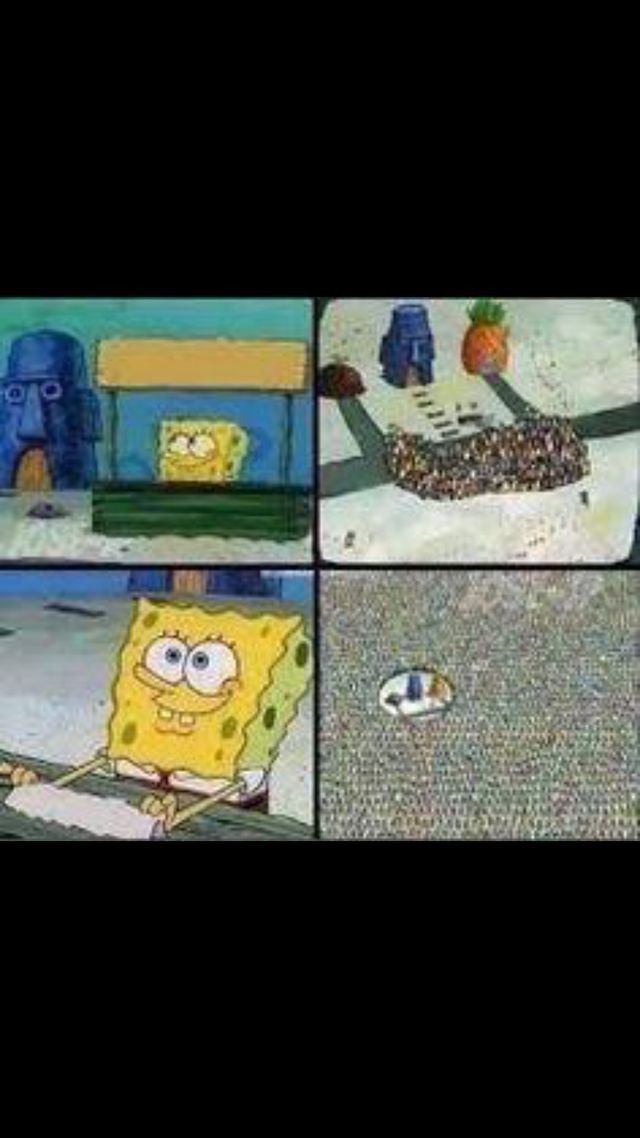 Detail Spongebob Crowd Meme Template Nomer 12