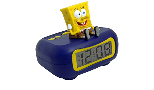 Detail Spongebob Digital Alarm Clock Nomer 17