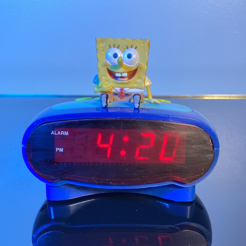 Detail Spongebob Digital Alarm Clock Nomer 19