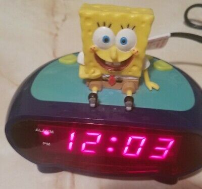 Detail Spongebob Digital Alarm Clock Nomer 4