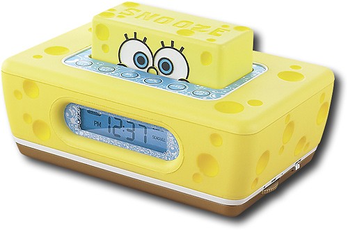 Detail Spongebob Digital Alarm Clock Nomer 5