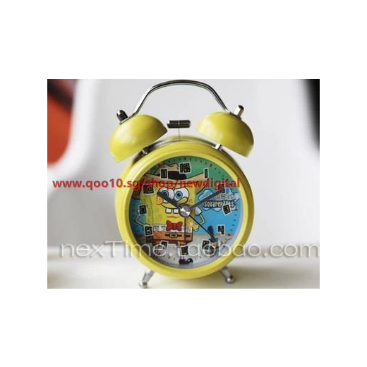 Detail Spongebob Digital Alarm Clock Nomer 41