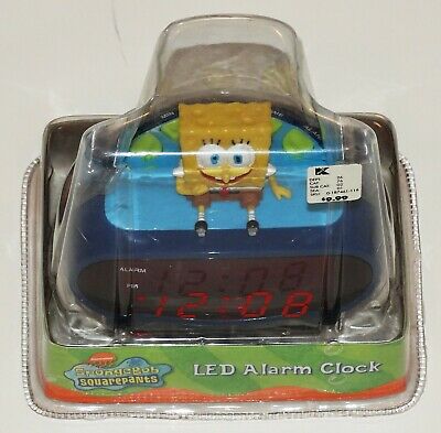 Detail Spongebob Digital Alarm Clock Nomer 44