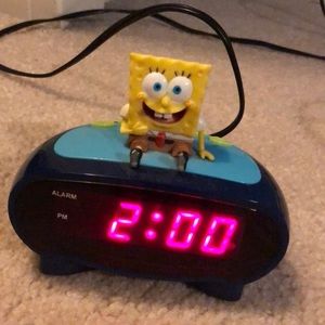 Detail Spongebob Digital Alarm Clock Nomer 45