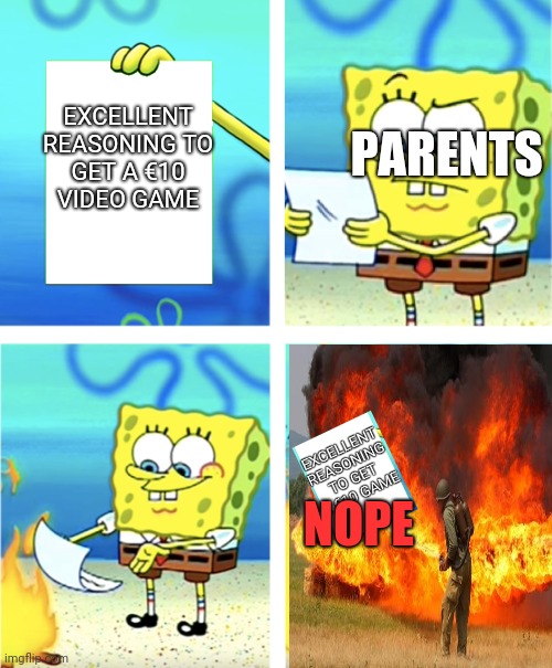 Detail Spongebob Fire Meme Template Nomer 12