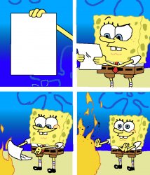 Detail Spongebob Fire Meme Template Nomer 8