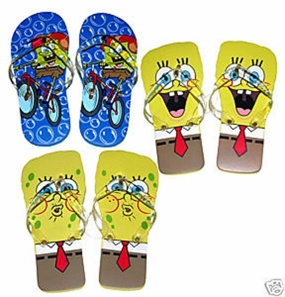 Detail Spongebob Flip Flops Nomer 3
