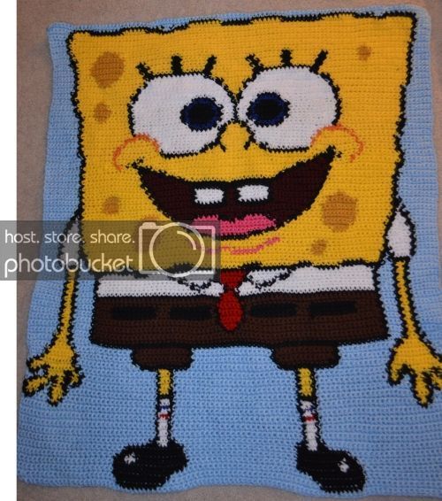 Detail Spongebob Flower Blanket Nomer 24