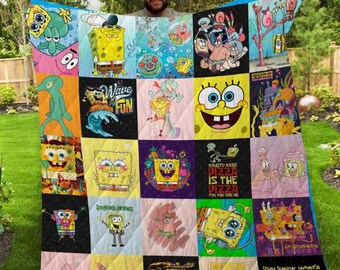 Detail Spongebob Flower Blanket Nomer 29