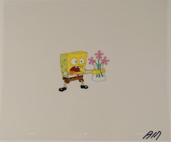 Detail Spongebob Flowers Painting Nomer 28