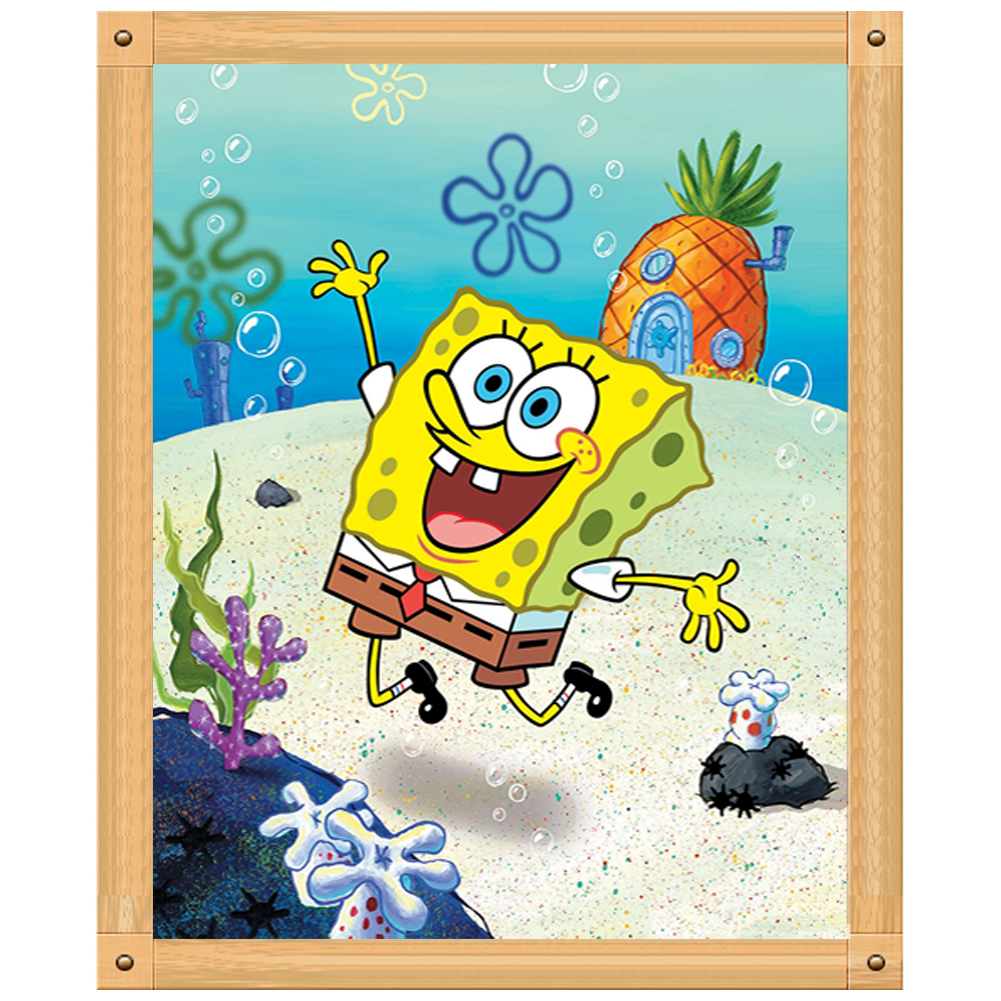 Detail Spongebob Flowers Painting Nomer 32