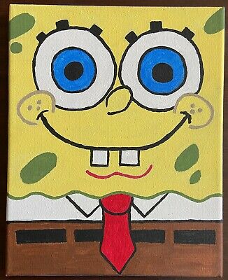 Detail Spongebob Flowers Painting Nomer 47