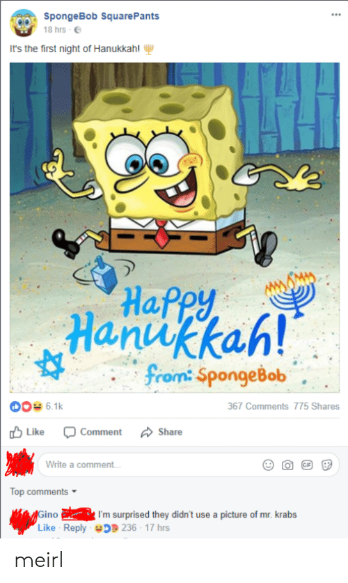 Detail Spongebob Hanukkah Nomer 12