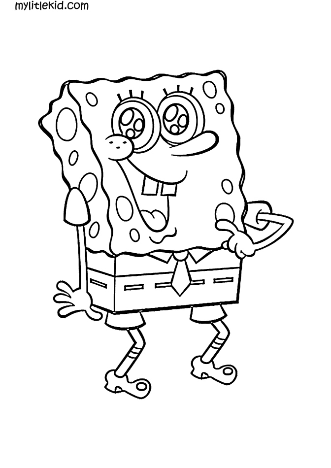 Detail Spongebob Hitam Putih Nomer 16