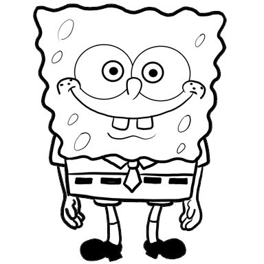 Detail Spongebob Hitam Putih Nomer 5