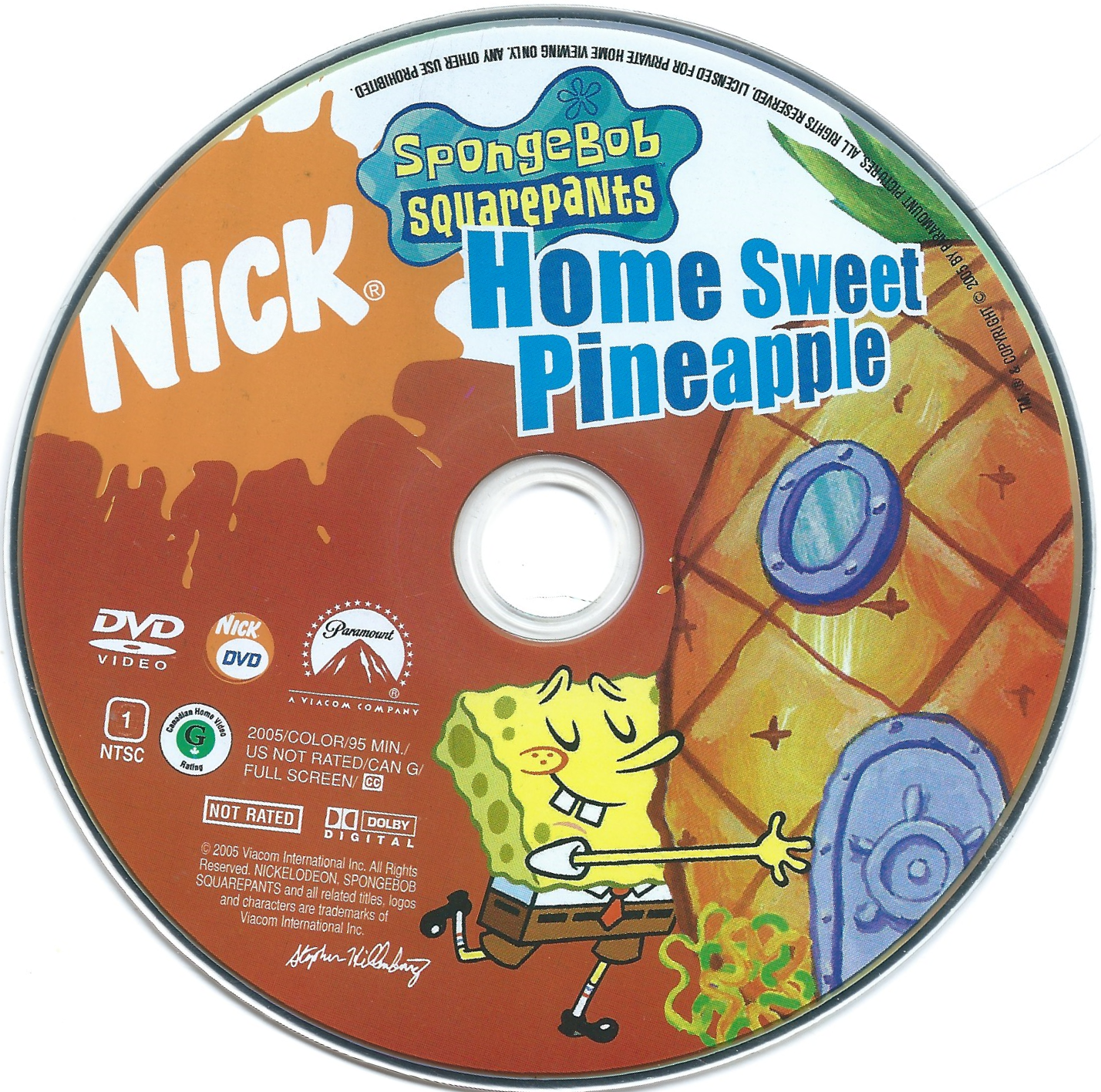 Detail Spongebob Home Sweet Pineapple Dvd Nomer 5