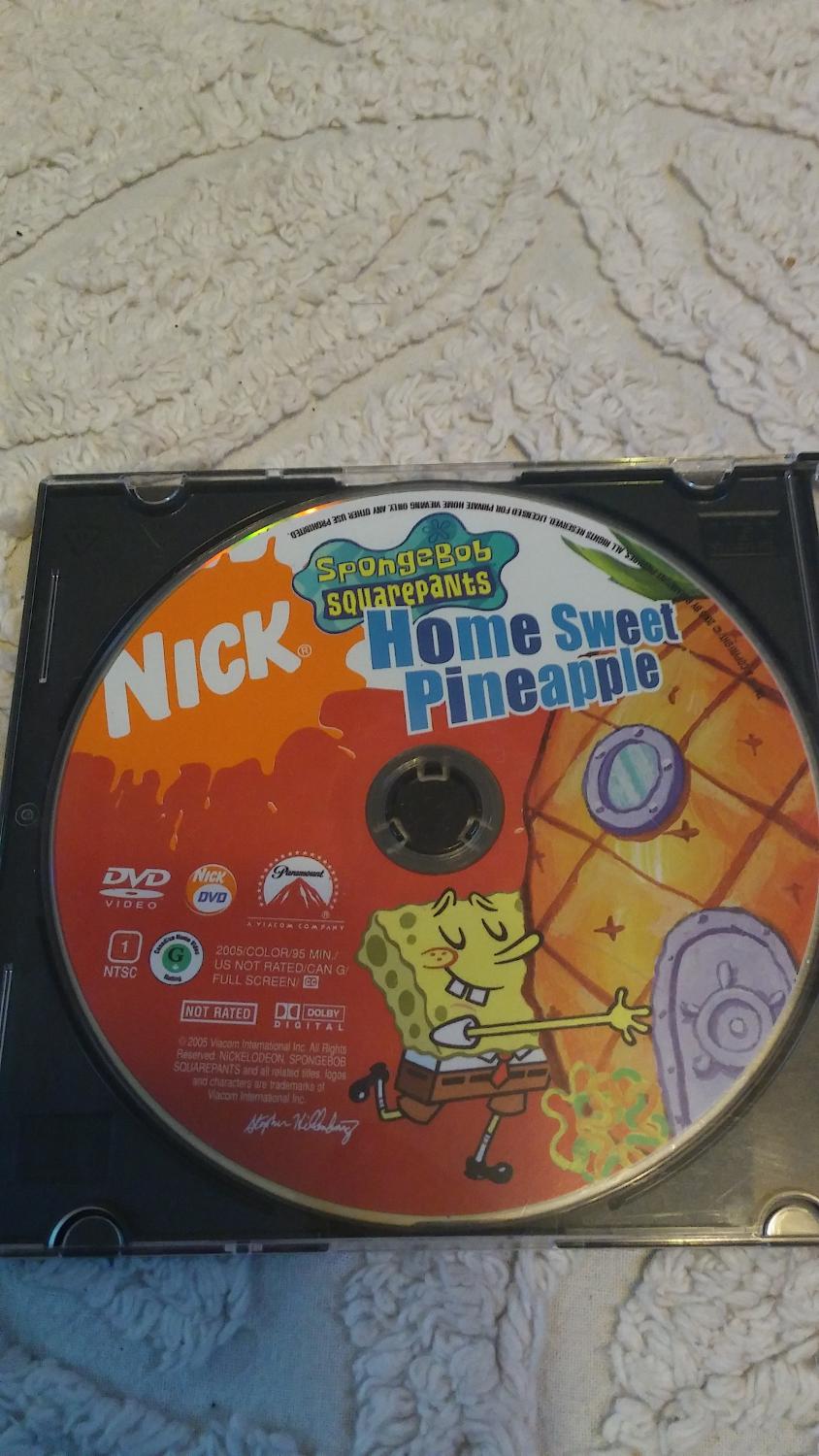 Detail Spongebob Home Sweet Pineapple Dvd Nomer 41