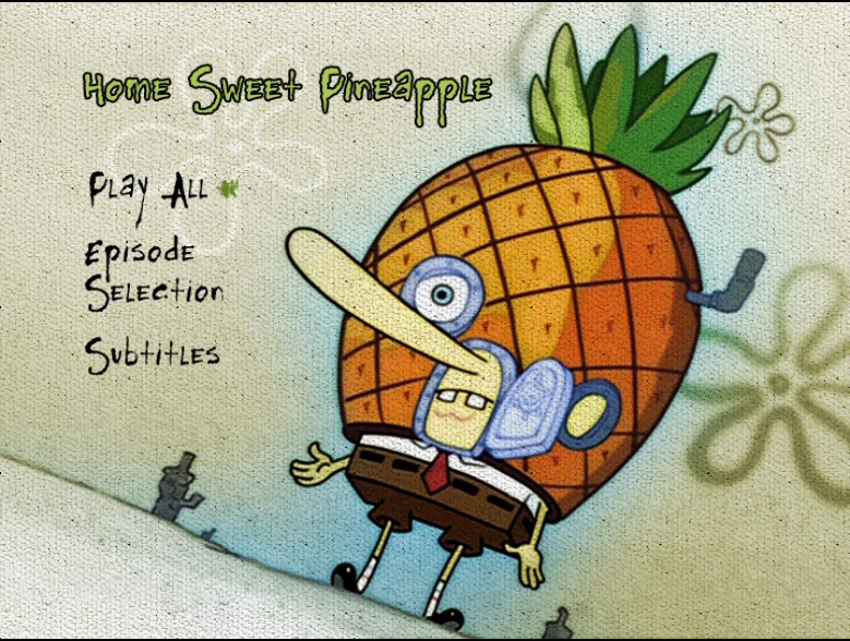 Detail Spongebob Home Sweet Pineapple Dvd Nomer 49