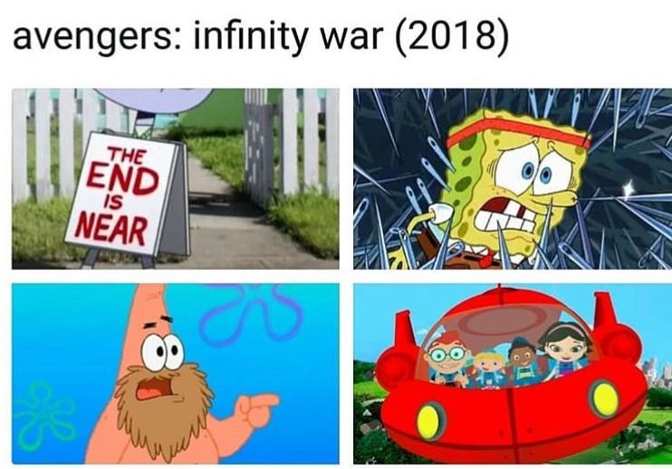 Detail Spongebob Infinity War Meme Nomer 29