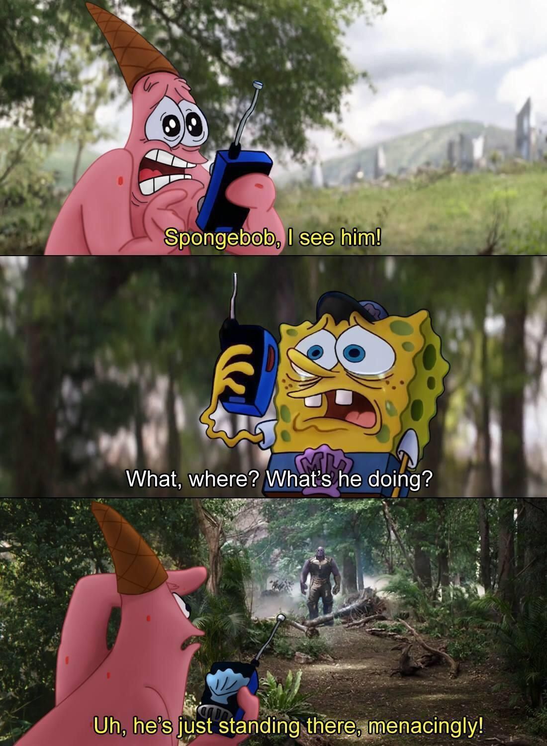 Detail Spongebob Infinity War Meme Nomer 4