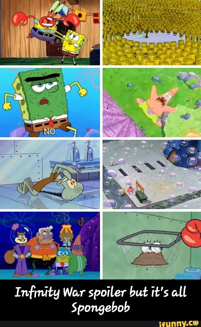 Detail Spongebob Infinity War Meme Nomer 5