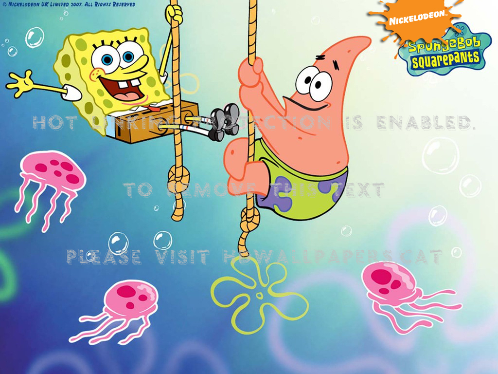 Detail Spongebob Jellyfish Background Nomer 12