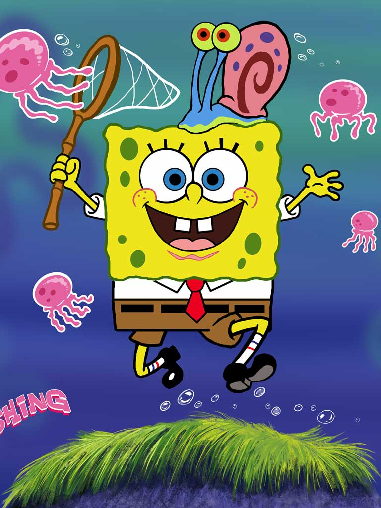 Detail Spongebob Jellyfish Background Nomer 20