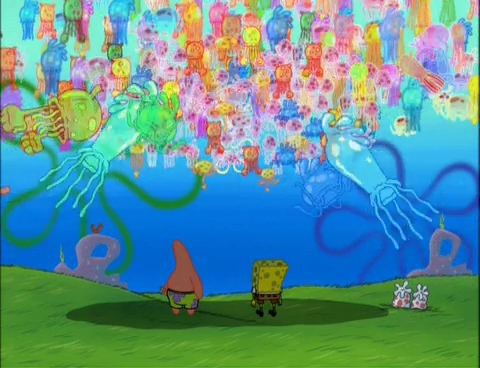 Detail Spongebob Jellyfish Background Nomer 53