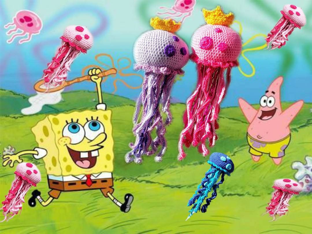 Detail Spongebob Jellyfish Hat Nomer 12