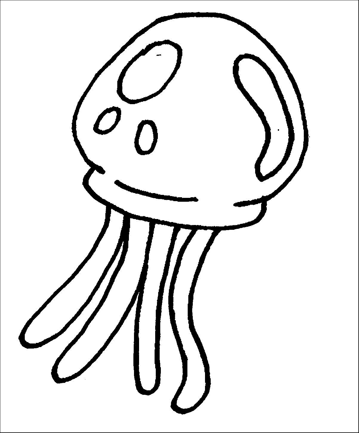 Detail Spongebob Jellyfish Painting Nomer 30