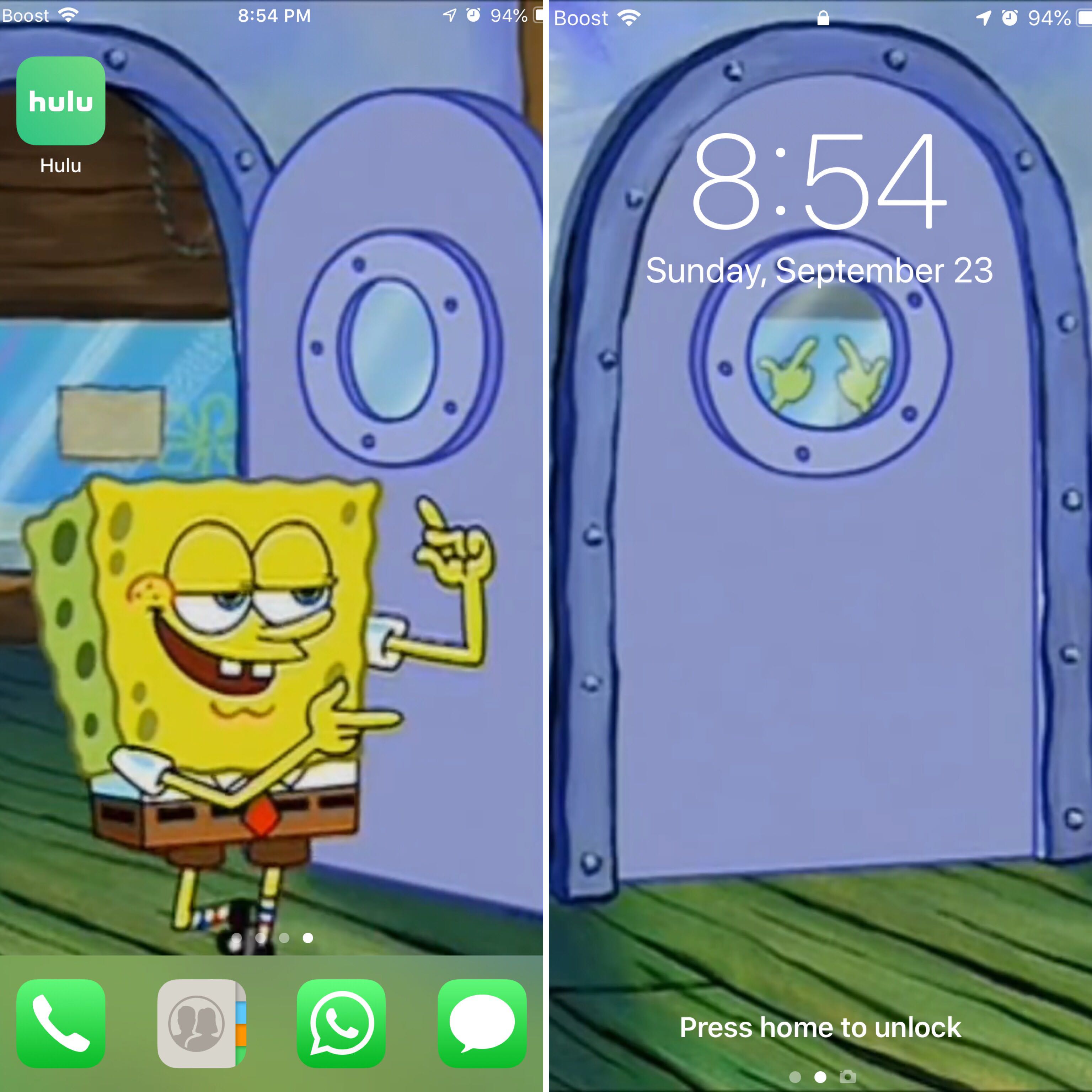 Detail Spongebob Lockscreen Nomer 18