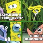 Detail Spongebob Magic Conch Meme Nomer 5