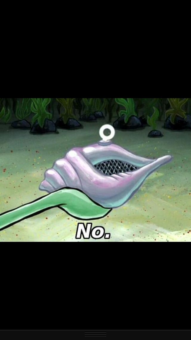 Spongebob Magic Conch No - KibrisPDR