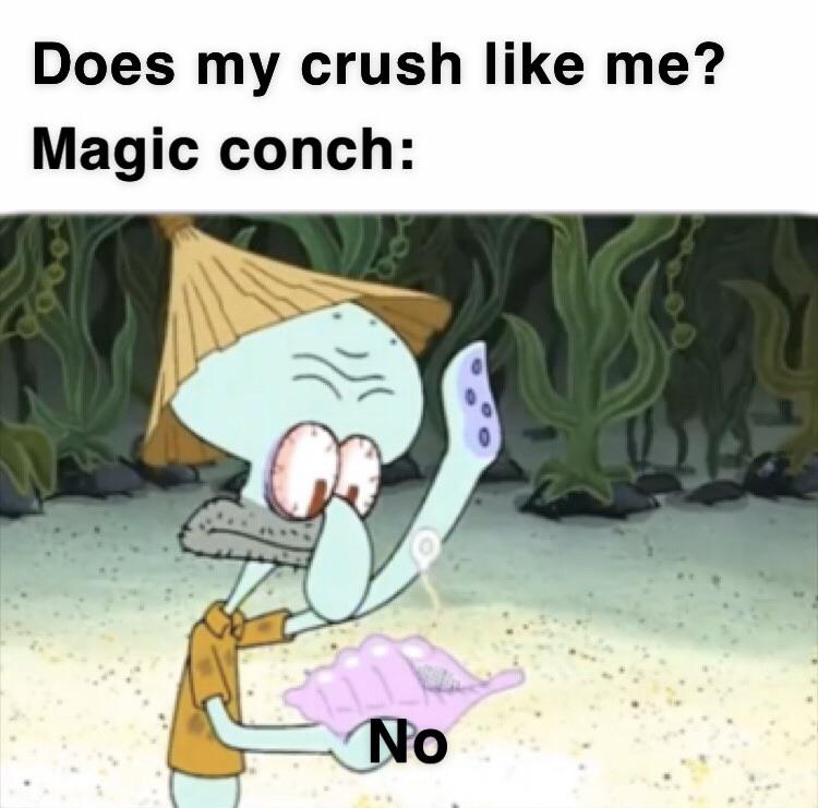 Detail Spongebob Magic Conch No Nomer 9