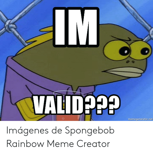 Detail Spongebob Meme Generator Rainbow Nomer 52