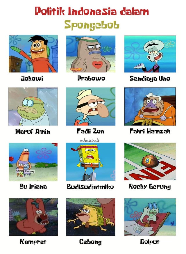 Spongebob Meme Indonesia - KibrisPDR