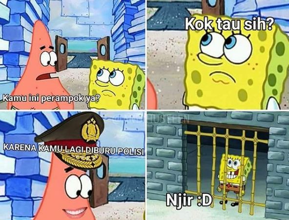 Detail Spongebob Meme Indonesia Nomer 30