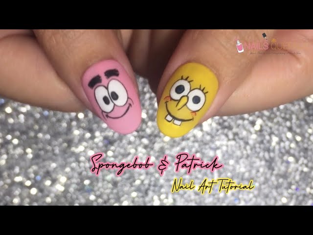 Detail Spongebob Nail Stickers Nomer 20