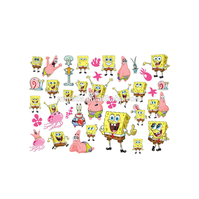 Detail Spongebob Nail Stickers Nomer 32